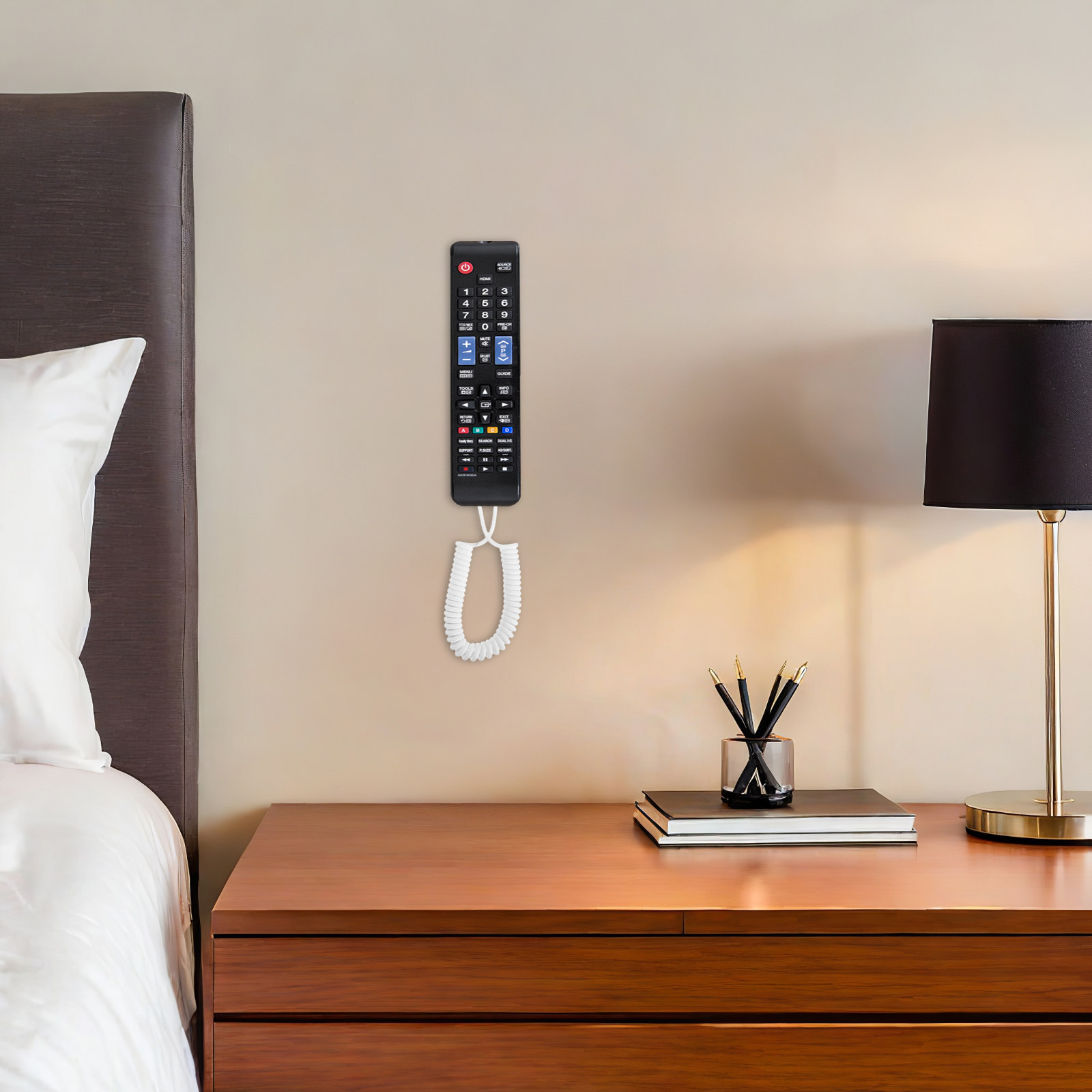 Home Security Adt - Support de télécommande anti-perte, 4 pièces,