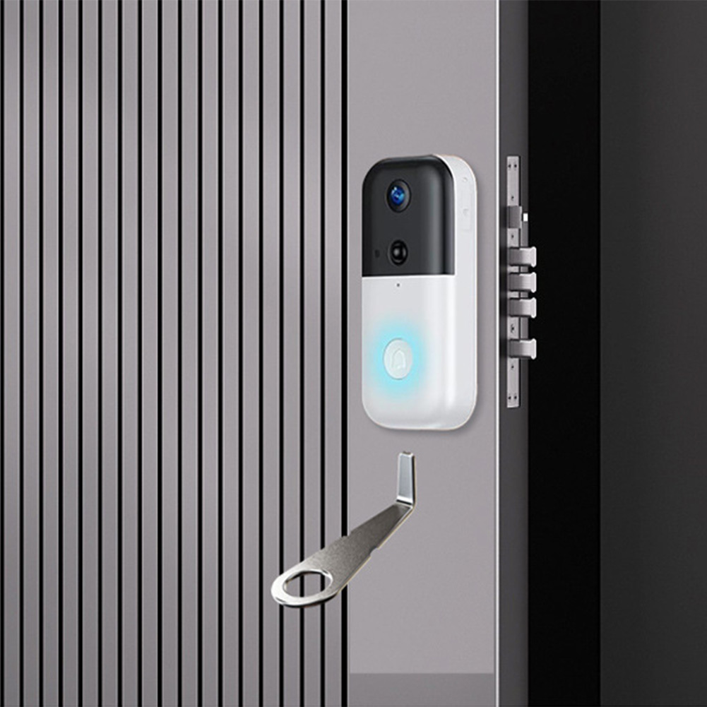 Home Security Doorbell Camera - Clé argentée pour sonnette vidéo Ring