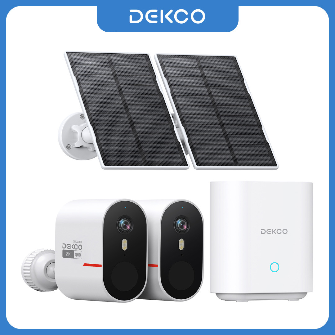 Home Security Adt - Système de caméra solaire WiFi Dekco
