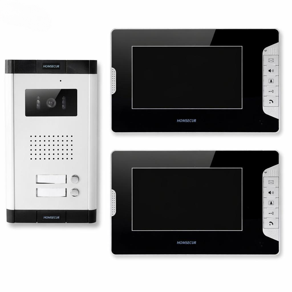Home Security Doorbell Camera - Système d'interphone vidéo filaire 4 fils