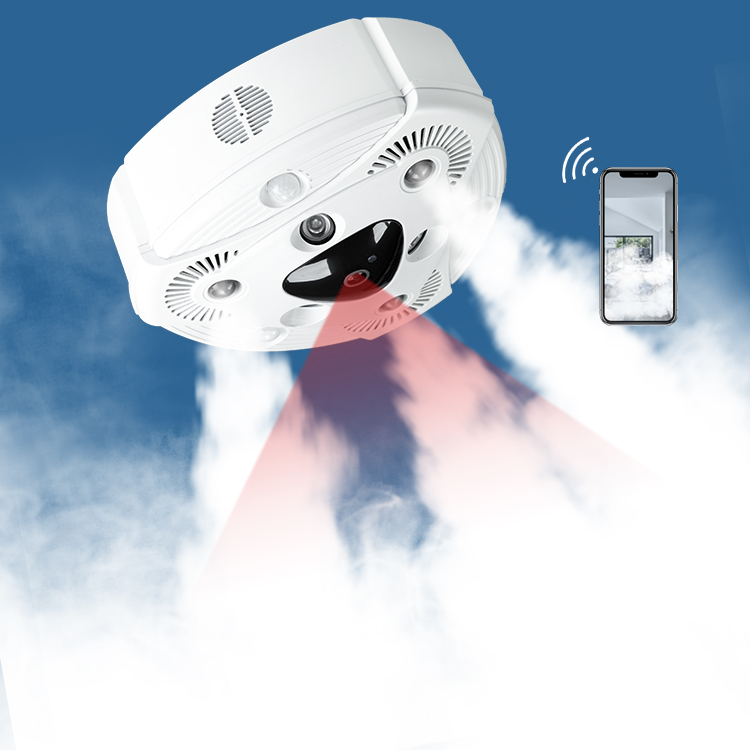 Home Security Fog System - Alarme antibrouillard de sécurité avec caméra