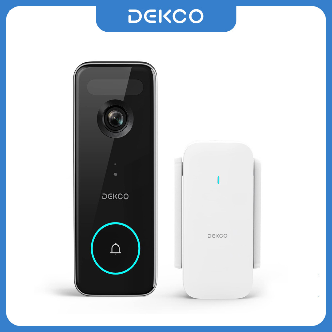 Home Security Doorbell Camera - Sonnette vidéo WiFi Dekco 5MP Ultra