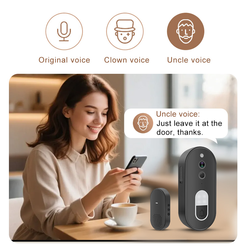 Sonnette vidéo sans fil WiFi T - Home Security Doorbell Camera avis et prix