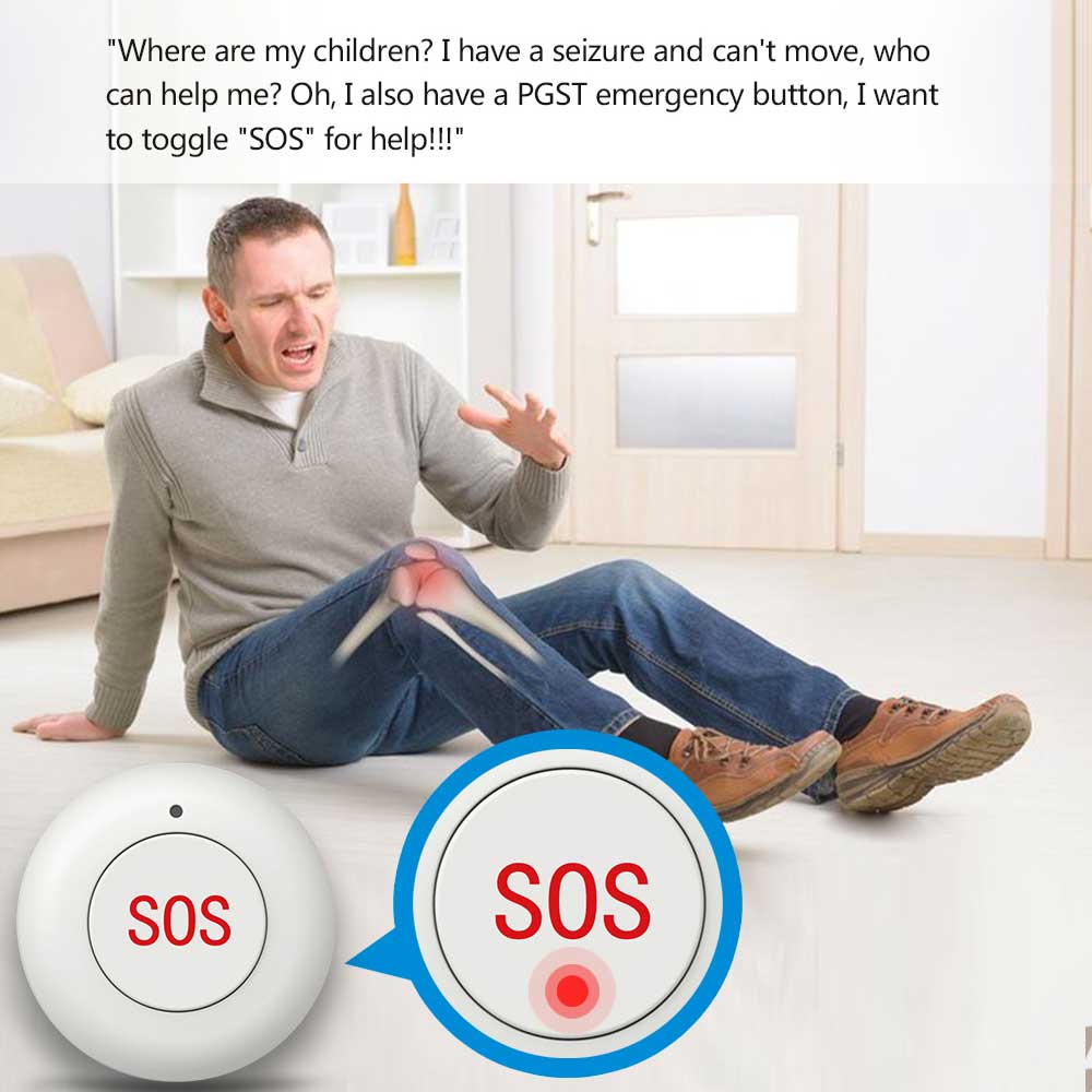 Bouton SOS sans fil, sonnette  - Home Security Systems Wireless avis et prix