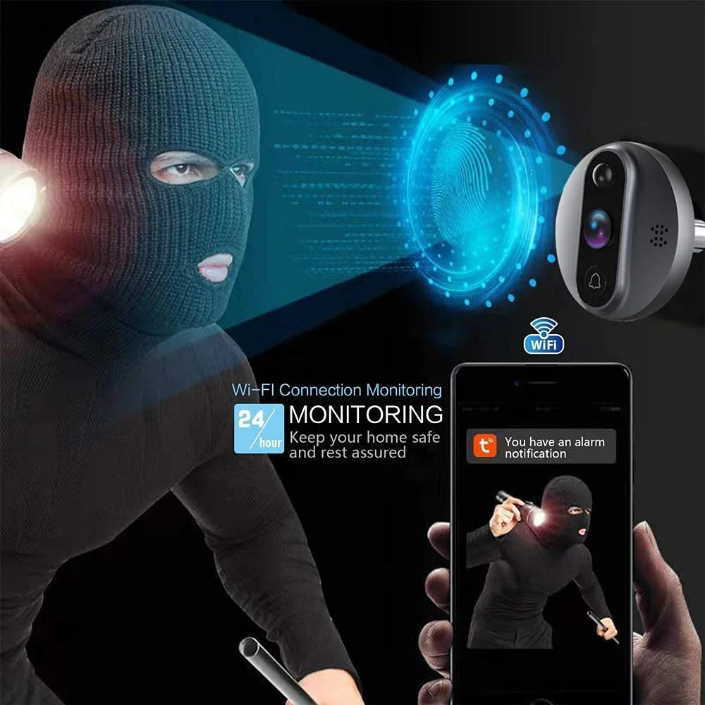 Sonnette vidéo WiFi intelligen - Home Security Doorbell Camera avis et prix