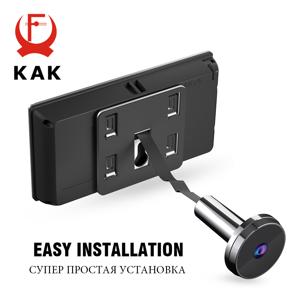 KAK – caméra de porte numériqu - Home Security Doorbell Camera avis et prix