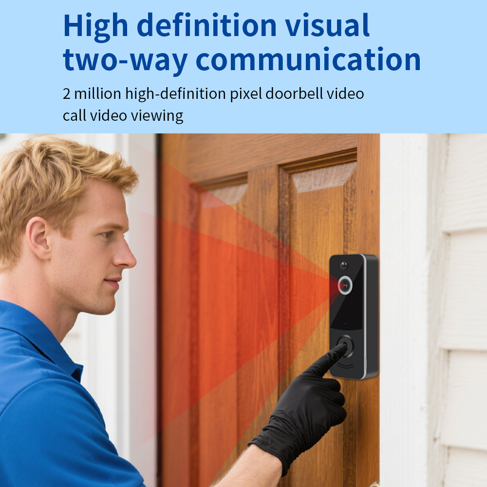 Sonnette vidéo WIFI 1080P, app - Home Security Doorbell Camera avis et prix