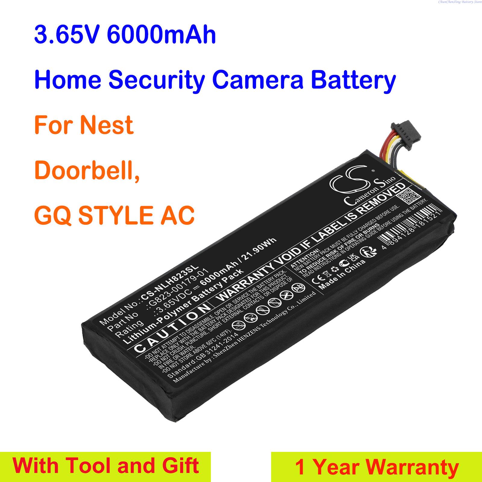 Cameron S376000 mAh Caméra de  - Home Security Doorbell Camera avis et prix