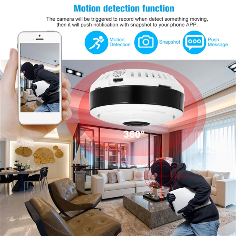 Caméra de surveillance panoram - Hidden Camera Clock avis et prix