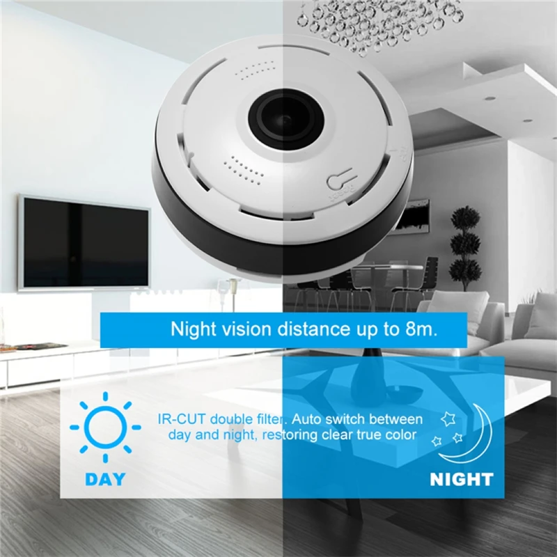 Caméra de surveillance panoram - Hidden Camera Clock avis et prix