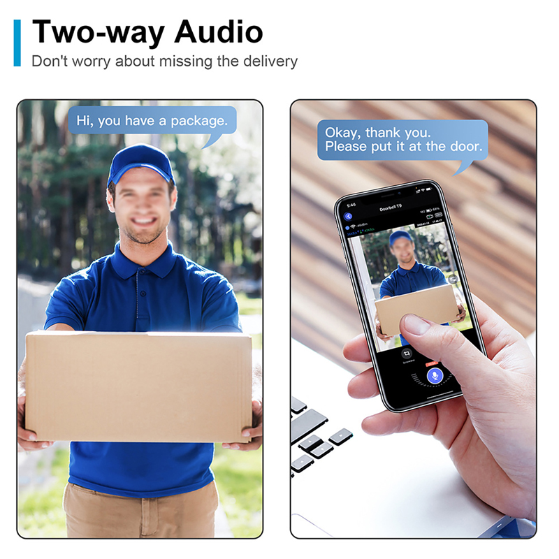 Sonnette vidéo intelligente Wi - Home Security Doorbell Camera avis et prix