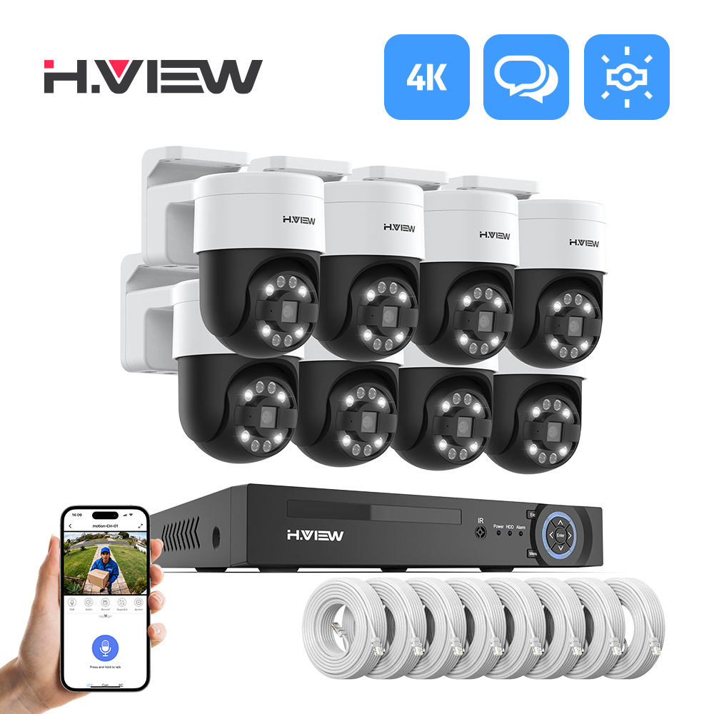 H.view 4K 5MP 8MP Système de c - Home Security Systems Wireless avis et prix