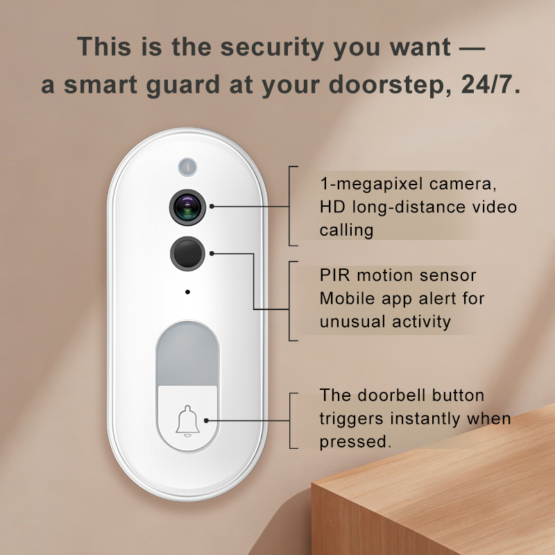 Sonnette vidéo intelligente Tu - Home Security Doorbell Camera avis et prix