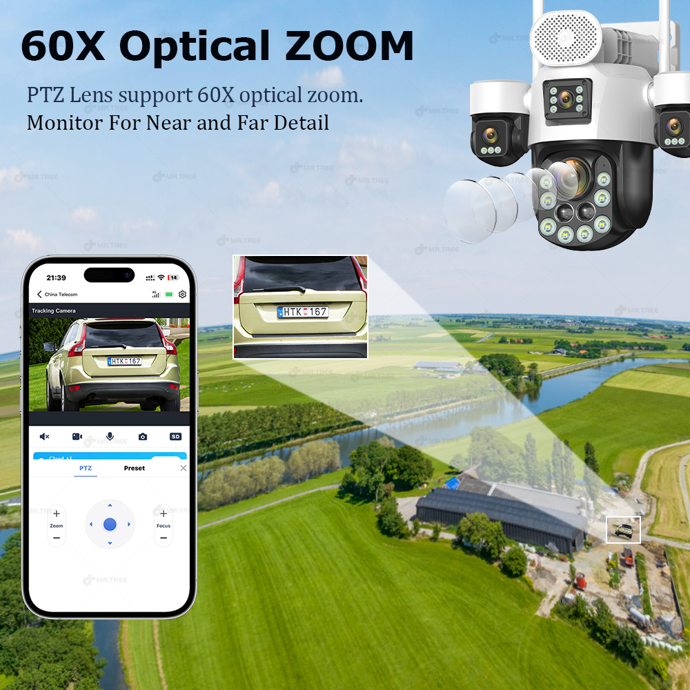 AOV quatre objectifs Surveilla - Home Security Adt avis et prix
