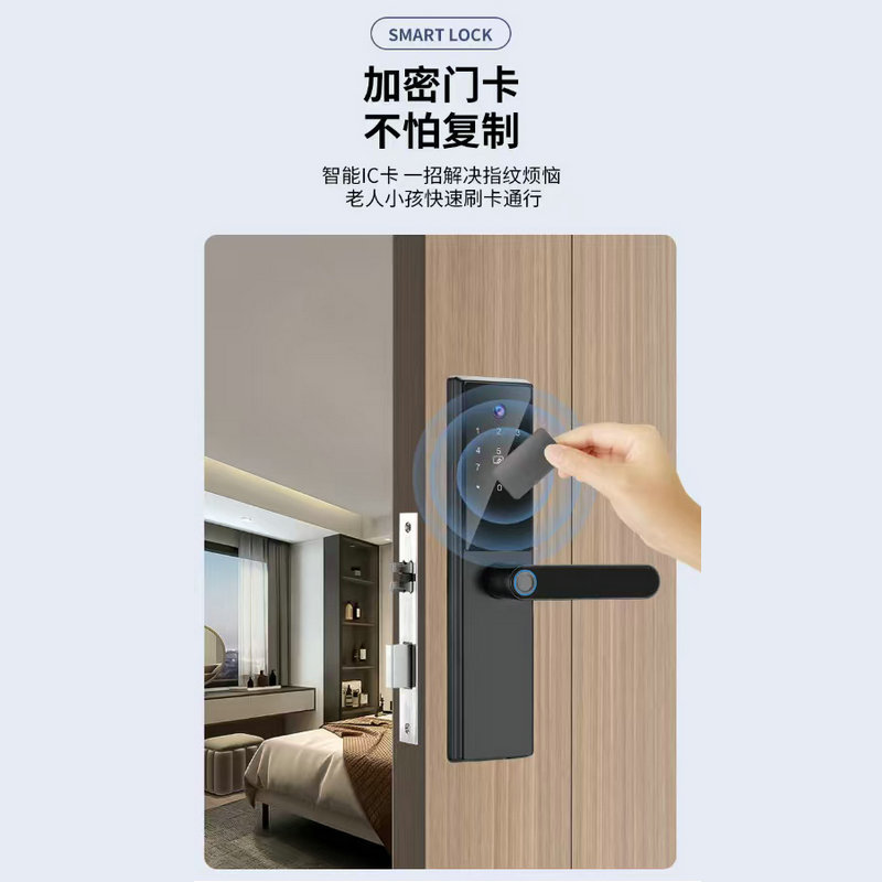 Serrure intelligente Tuya avec - Home Security Doorbell Camera avis et prix