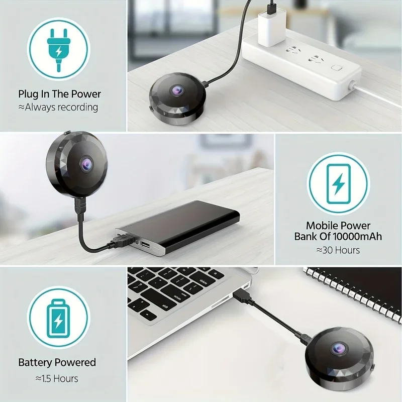 Mini caméra de sécurité sans f - Hidden Camera Clock avis et prix