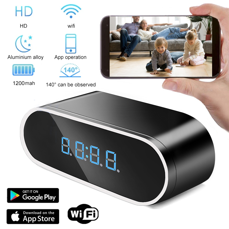 Mini caméra d'horloge WiFi, vi - Hidden Camera Clock avis et prix