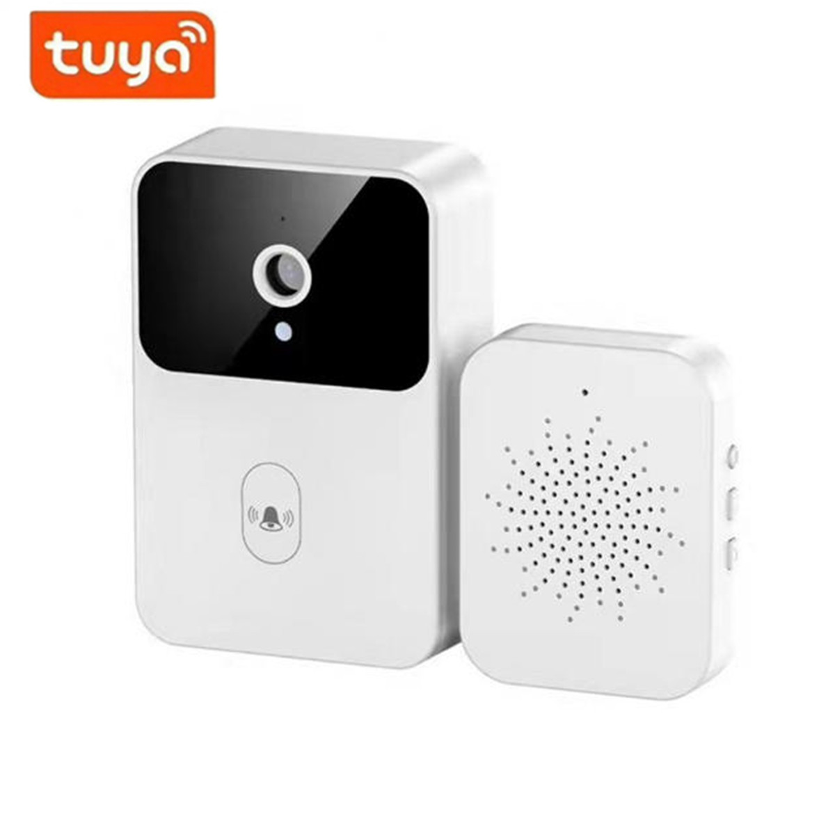 Sonnette sans fil WiFi Tuya, c - Home Security Doorbell Camera avis et prix