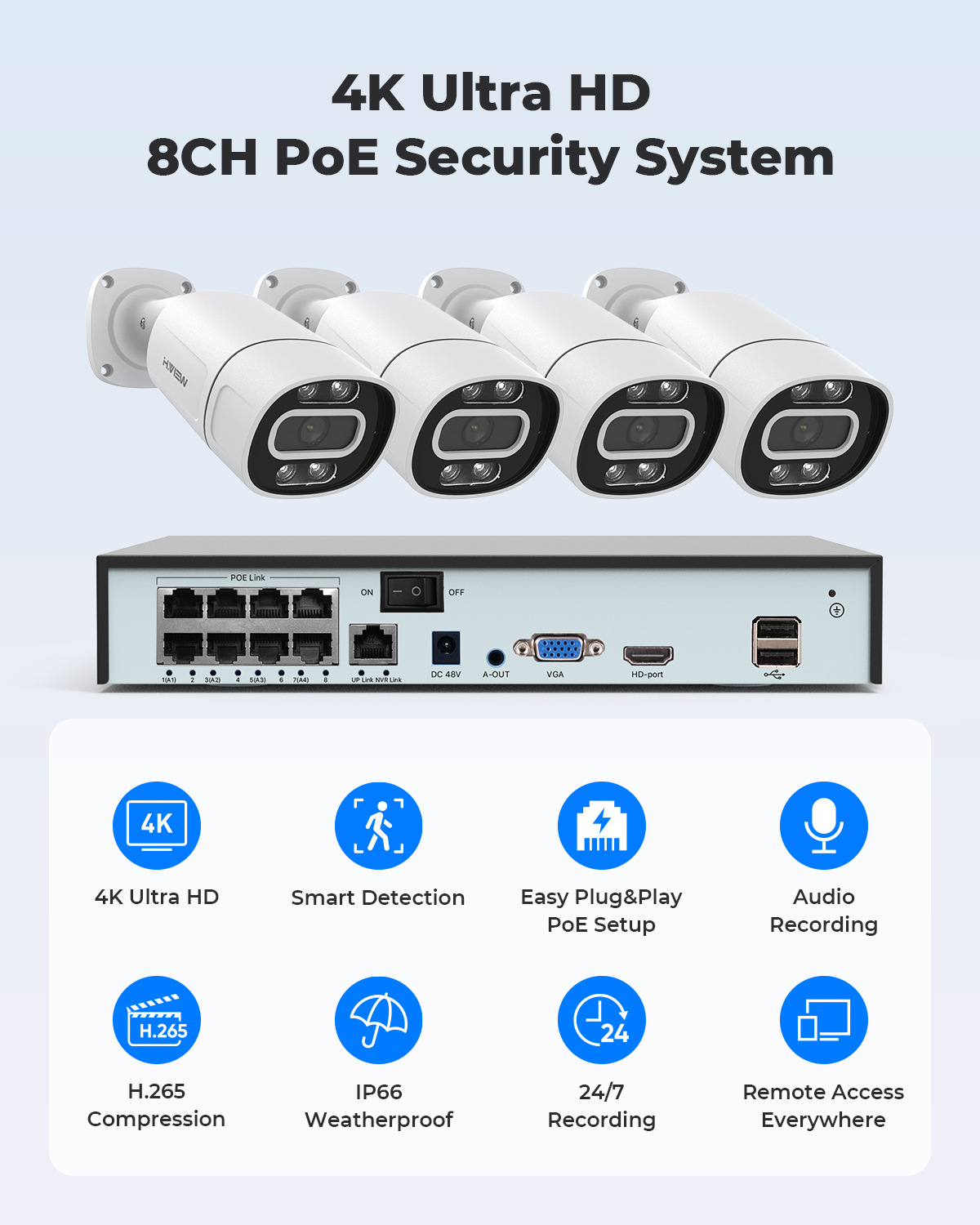Système de caméra de sécurité  - Home Security Adt avis et prix