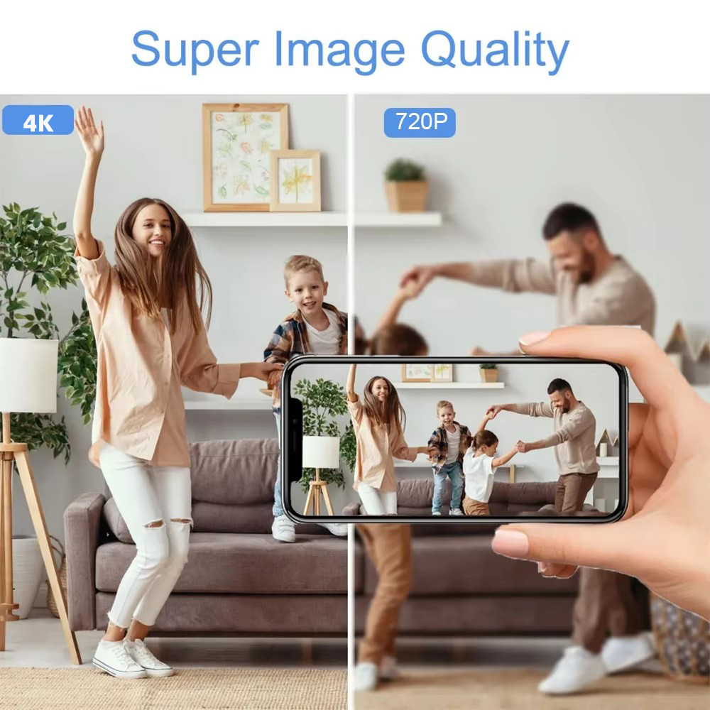 Caméra WiFi Mini HD 4K avec Ho - Hidden Camera Clock avis et prix