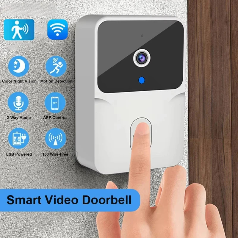 Sonnette vidéo WiFi pour maiso - Home Security Doorbell Camera avis et prix