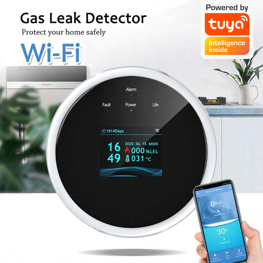 Capteur d'alarme de gaz WiFi 2 - Home Security And Monitoring avis et prix