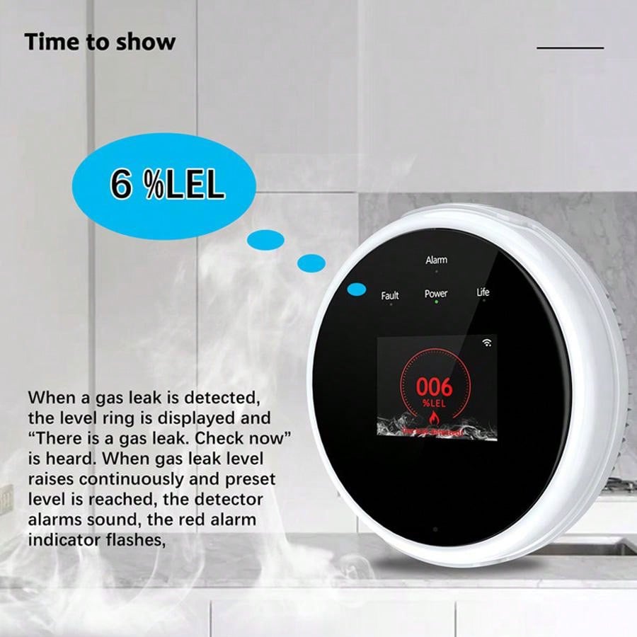 Capteur d'alarme de gaz WiFi 2 - Home Security And Monitoring avis et prix