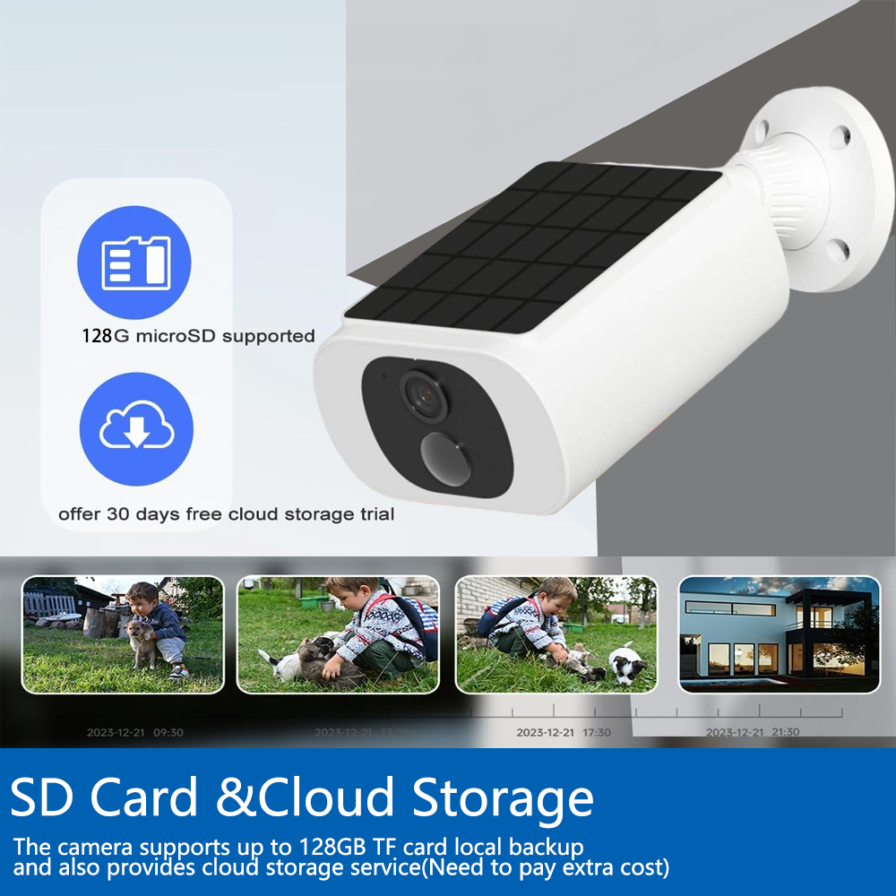 Caméra de sécurité solaire Tuy - Home Security Adt avis et prix