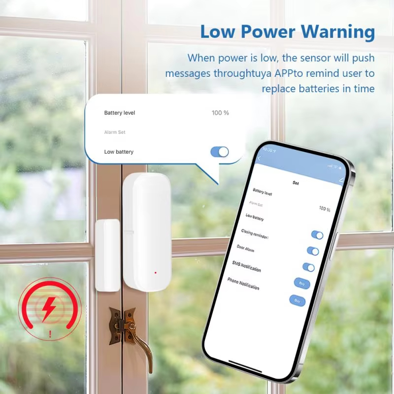 Capteur de porte/fenêtre ZigBe - Home Security Systems Wireless avis et prix