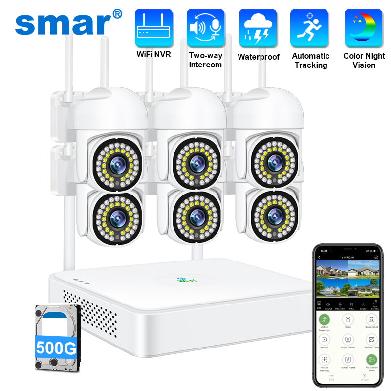 Système de caméra de sécurité  - Home Security Systems Wireless avis et prix