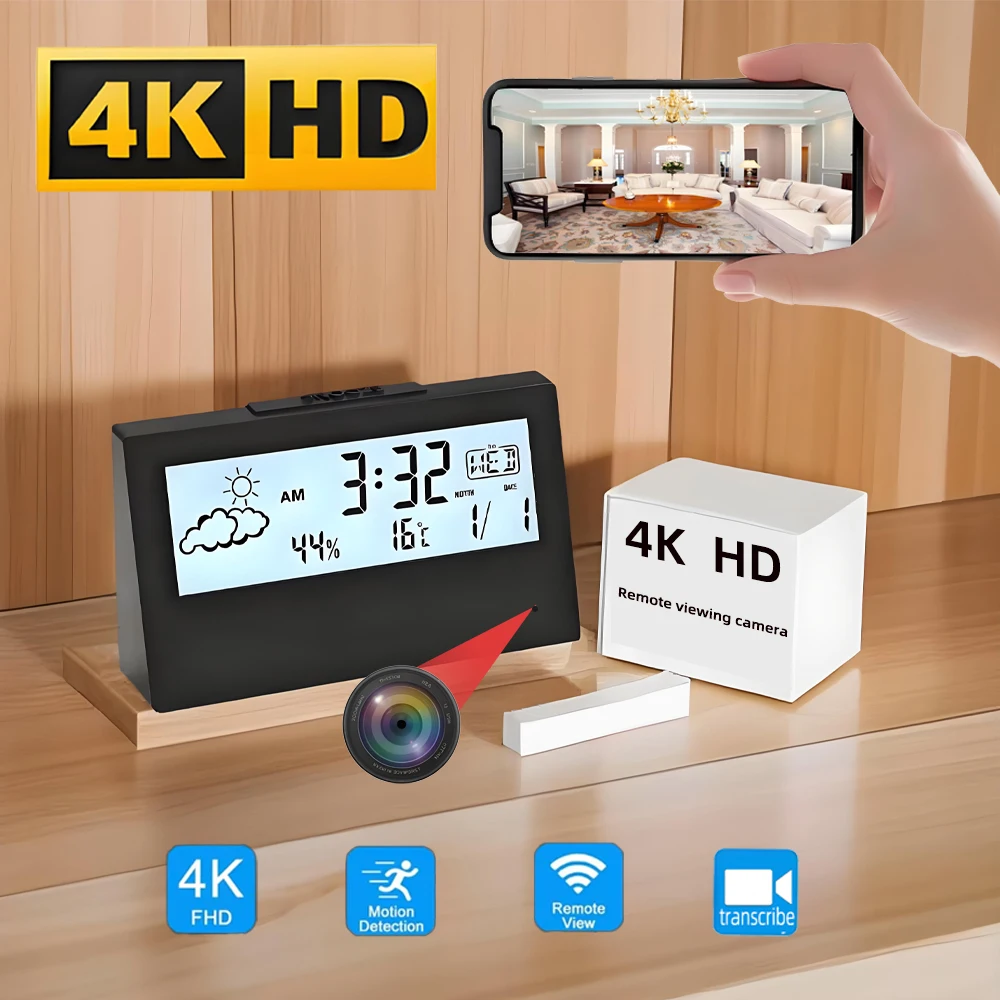 Nouvelle mini caméra WiFi HD 4 - Hidden Camera Clock avis et prix