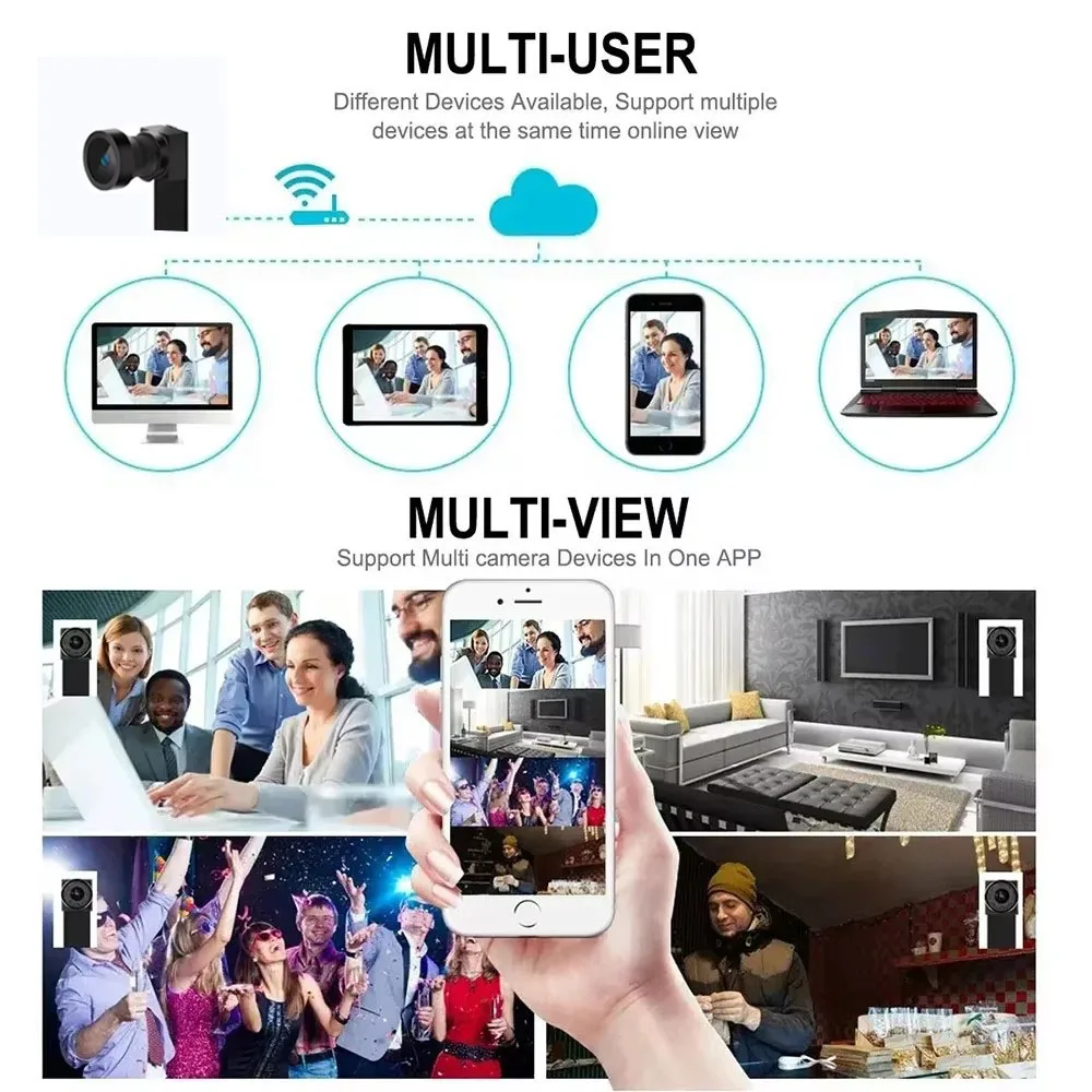 Version améliorée, mini caméra - Hidden Camera Clock avis et prix